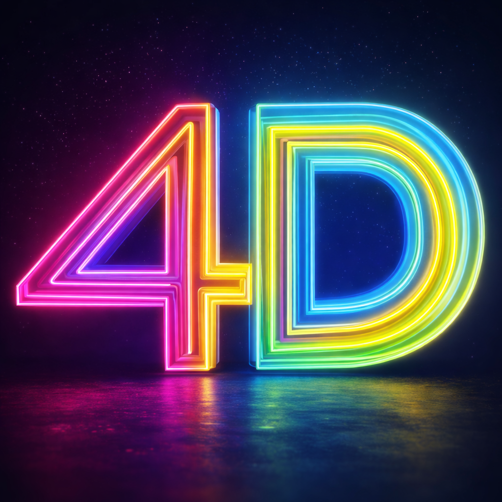 4D logo